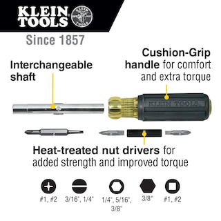 Foto 2 | Destornillador/destornillador Para Tuercas Klein Tools 32557 Heavy Duty - Venta Internacional.