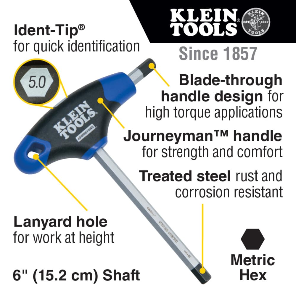 Foto 2 | Juego de Llaves Hexagonales Klein Tools 8 Piezas-Venta Internacional