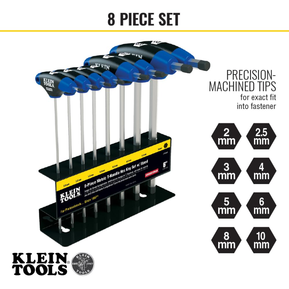 Foto 4 pulgar | Juego de Llaves Hexagonales Klein Tools 8 Piezas-Venta Internacional
