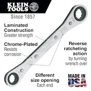 Foto 2 | Llave Con Trinquete Klein Tools 68200 1/4 X 5/16 Pulgadas - Venta Internacional.