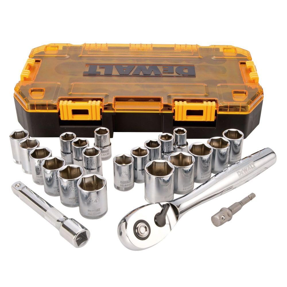Foto 2 pulgar | Juego De Enchufes Dewalt Dwmt73813 Drive 1/2 (23 Piezas) Con Funda - Venta Internacional.