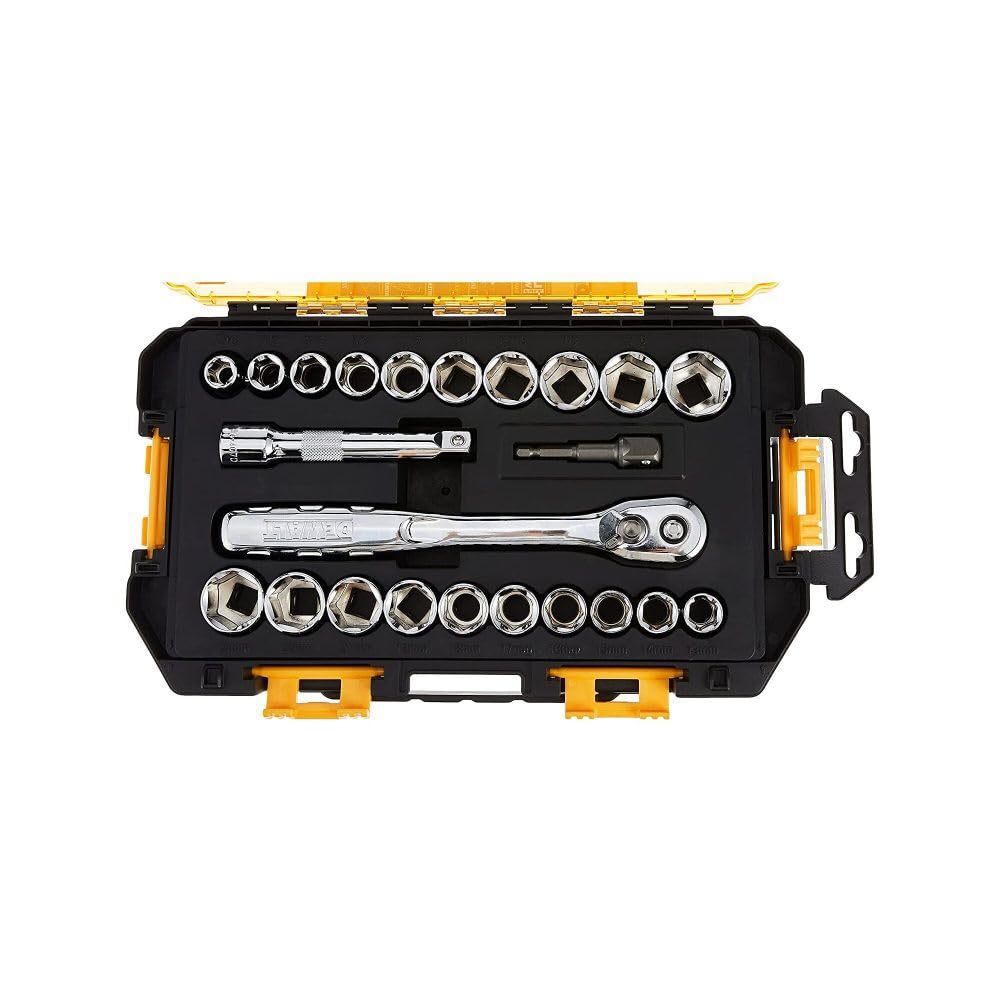 Foto 3 pulgar | Juego De Enchufes Dewalt Dwmt73813 Drive 1/2 (23 Piezas) Con Funda - Venta Internacional.