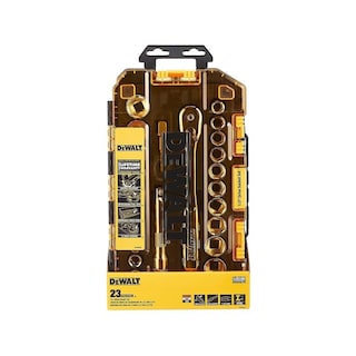 Foto 7 | Juego De Enchufes Dewalt Dwmt73813 Drive 1/2 (23 Piezas) Con Funda - Venta Internacional.