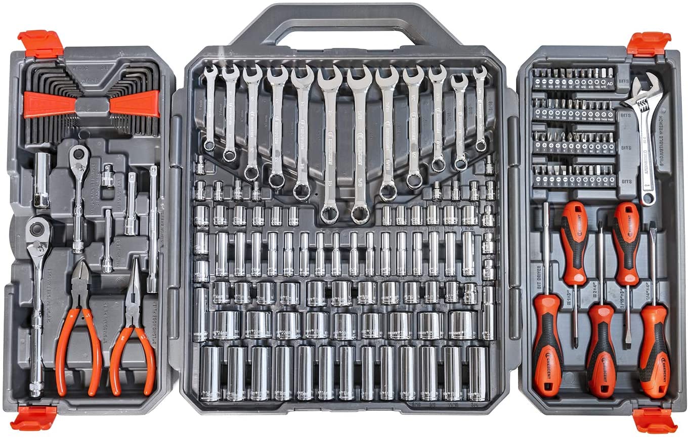 Foto 1 | Juego De Herramientas Crescent Ctk180 Con 180 Piezas En Estuche De Almacenamiento - Venta Internacional.