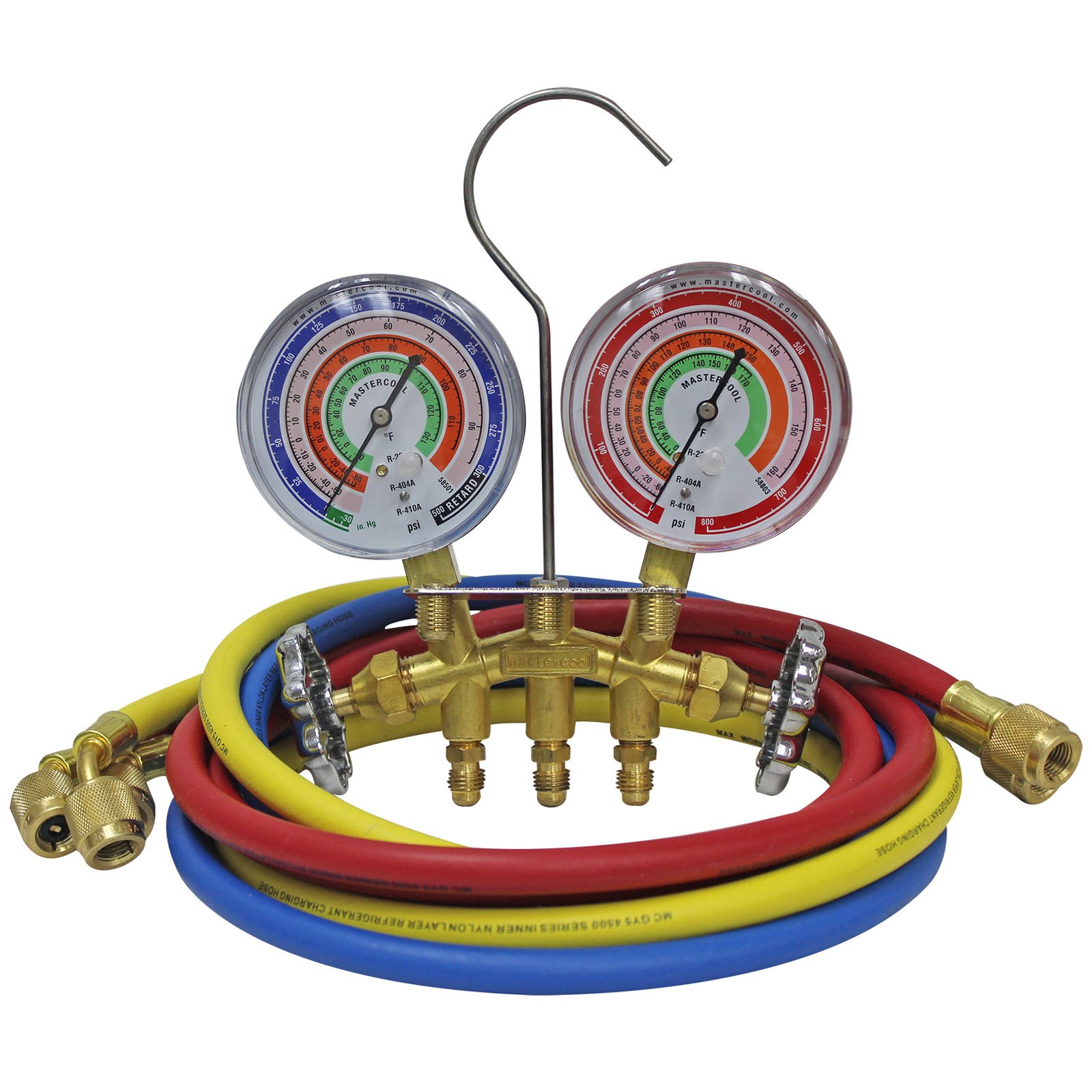 Foto 2 pulgar | Juego De Manómetros Mastercool 59161 De 2 Vías Con Manómetros De 3 1/8 - Venta Internacional.