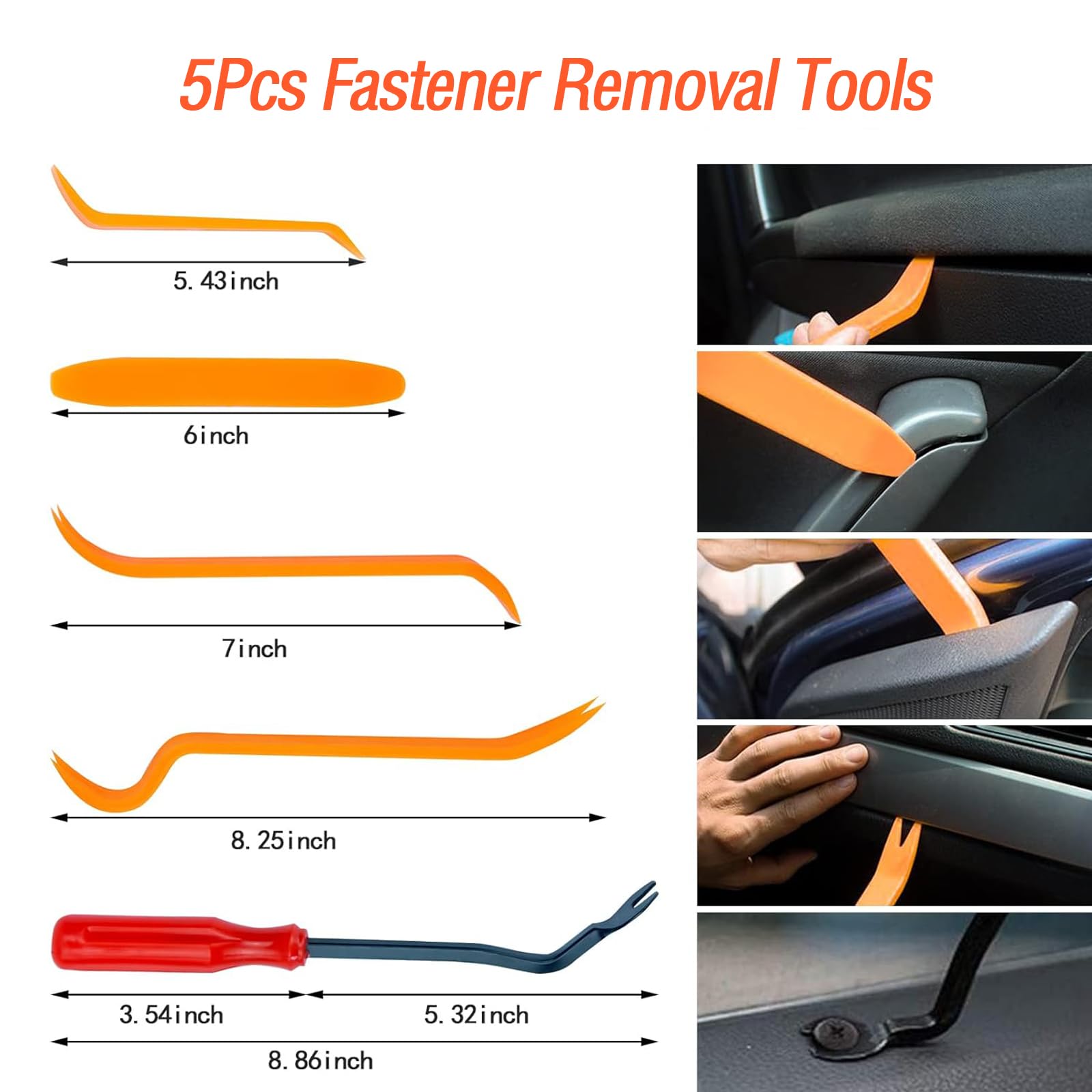 Foto 8 pulgar | Kit De Clips De Retención De Coche Y Abrazaderas Para Paneles De Puertas, 1595 Piezas - Venta Internacional.