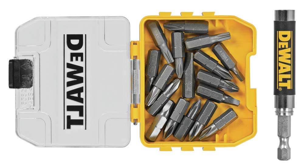 Foto 3 pulgar | Set De Guías De Manejo Dewalt Dwaf2058cs, 18 Piezas, Color Amarillo Compacto - Venta Internacional.
