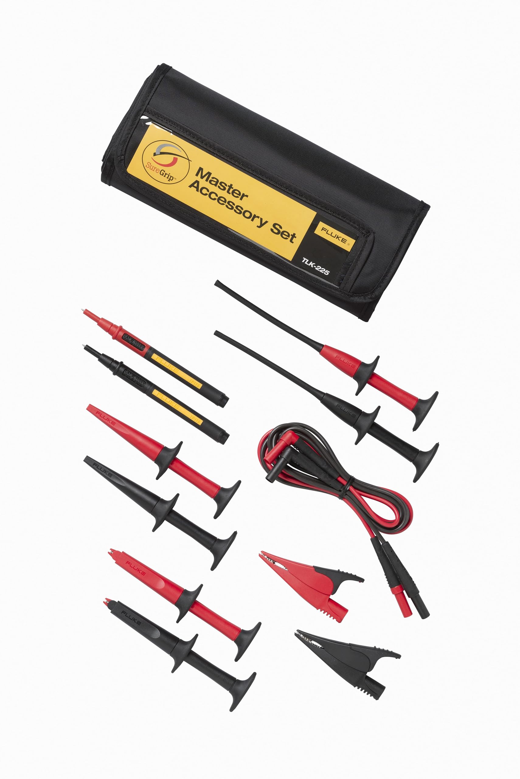 Foto 2 pulgar | Juego De Accesorios Fluke Tlk-225 Suregrip Master Con Cables De Prueba - Venta Internacional.