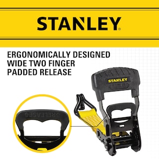 Foto 3 | Correas De Amarre Con Trinquete Stanley S1007, 1,5 Cm X 5 M, 500 Kg, Paquete De 2 - Venta Internacional.