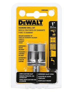 Foto 1 | Broca Diamantada Dewalt Dw5584 De 1 Pulgada Para Azulejos, Porcelana - Venta Internacional.