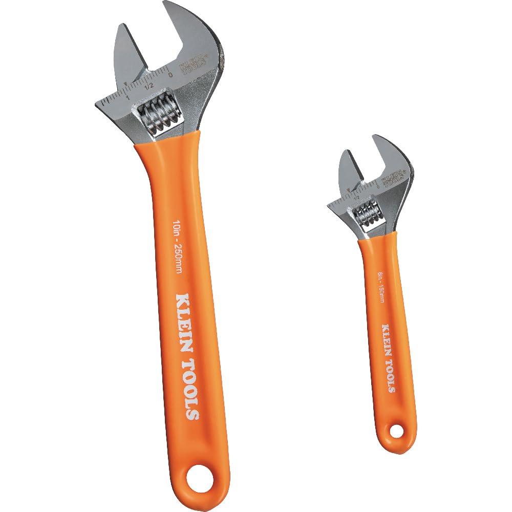 Foto 2 pulgar | Juego De Llaves Ajustables Klein Tools D5072 De 15 Cm Y 25 Cm - Venta Internacional.