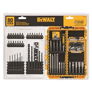 Foto 4 | Juego De Brocas Y Destornilladores Dewalt Dwamf1280 80 Piezas - Venta Internacional.