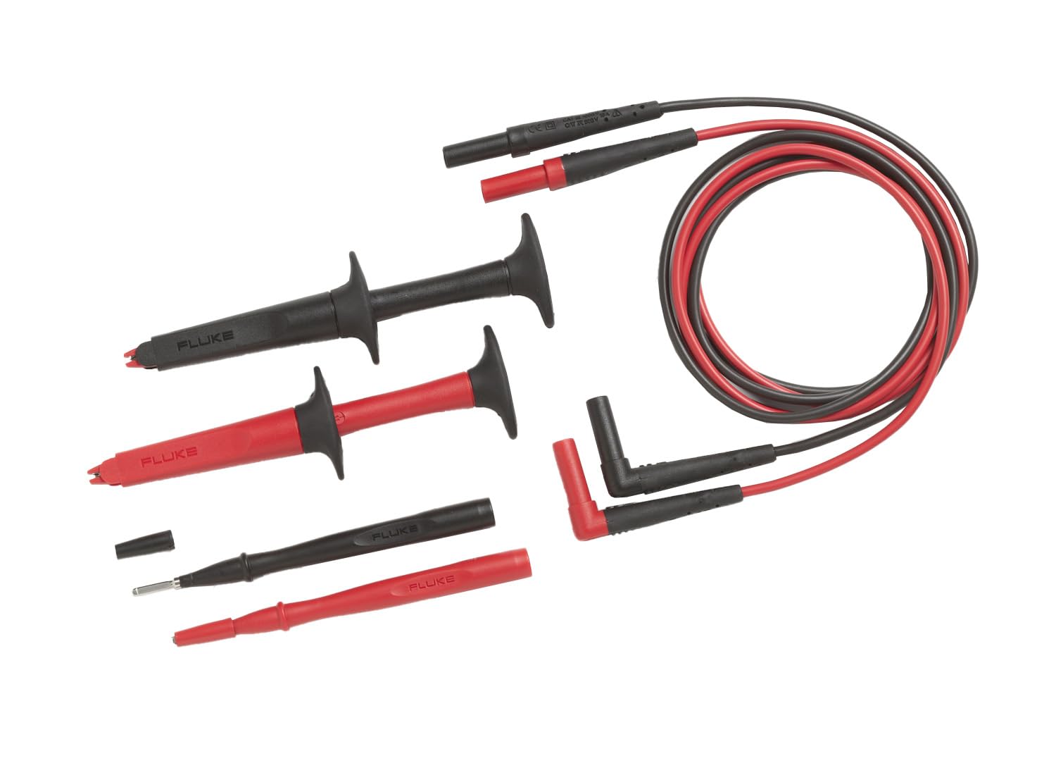 Foto 1 | Juego De Cables De Prueba Eléctrica Fluke Tl223 Suregrip Con Clip De Cocodrilo - Venta Internacional.