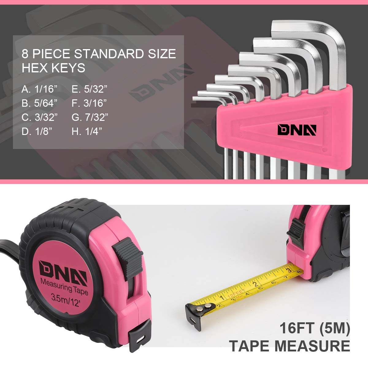 Foto 7 | Juego De Herramientas Dna Motoring Tools-00009 De 39 Piezas Con Estuche De Almacenamiento - Venta Internacional.