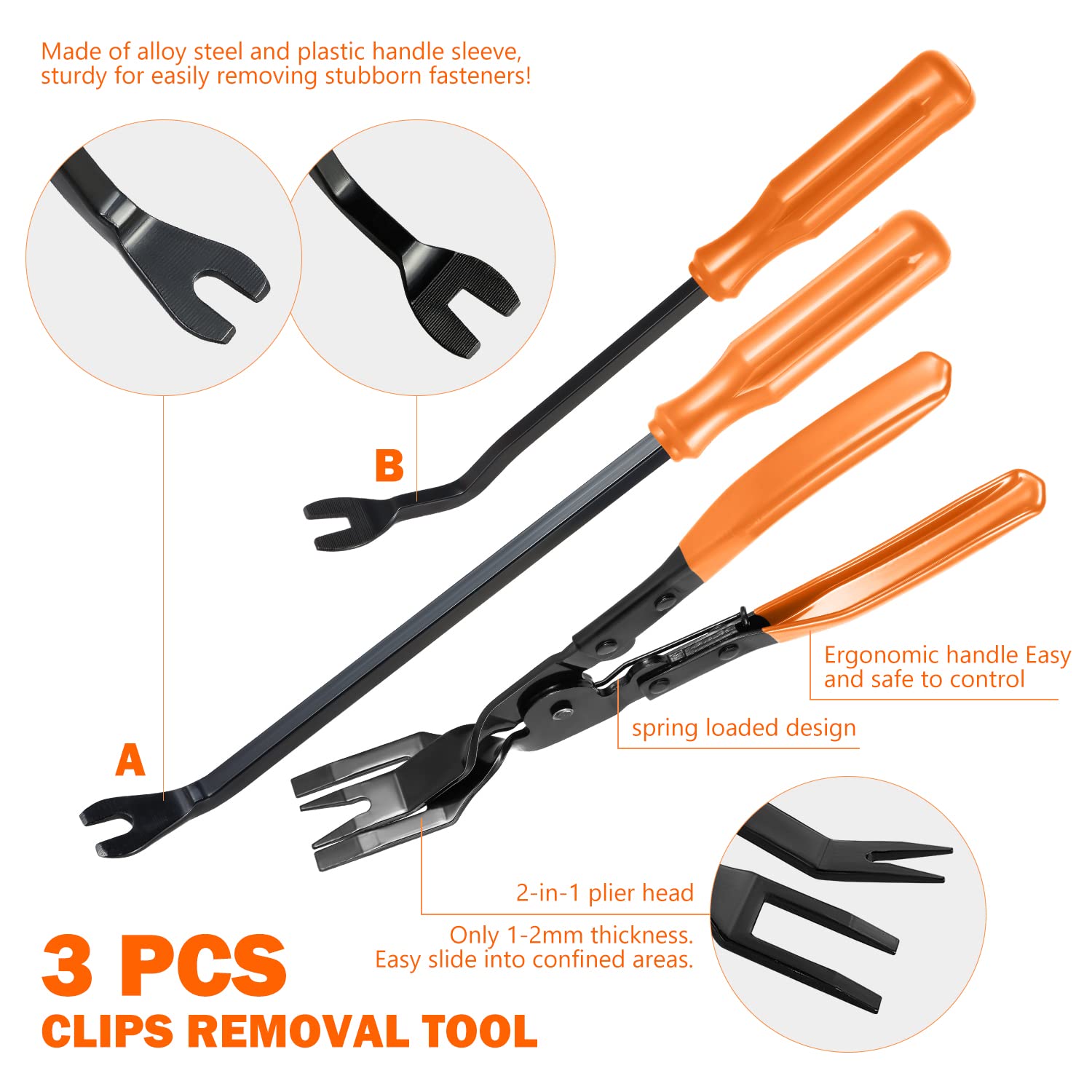 Foto 5 pulgar | Kit De Herramientas Para Quitar Molduras De Coche Dna Motoring Tools-00248 Con Bolsa - Venta Internacional.