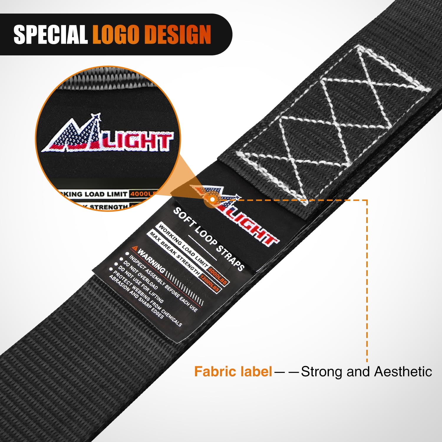 Foto 5 pulgar | Correas De Amarre Para Motocicletas Nilight Soft Loop, 1,7 X 17, 8 Unidades - Venta Internacional.