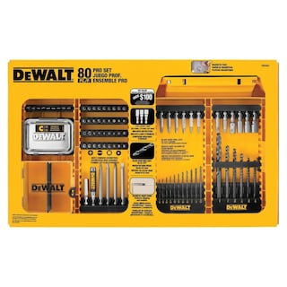 Foto 1 | Set De Taladrado Y Taladrado Dewalt Dw2587 Professional De 80 Piezas - Venta Internacional.