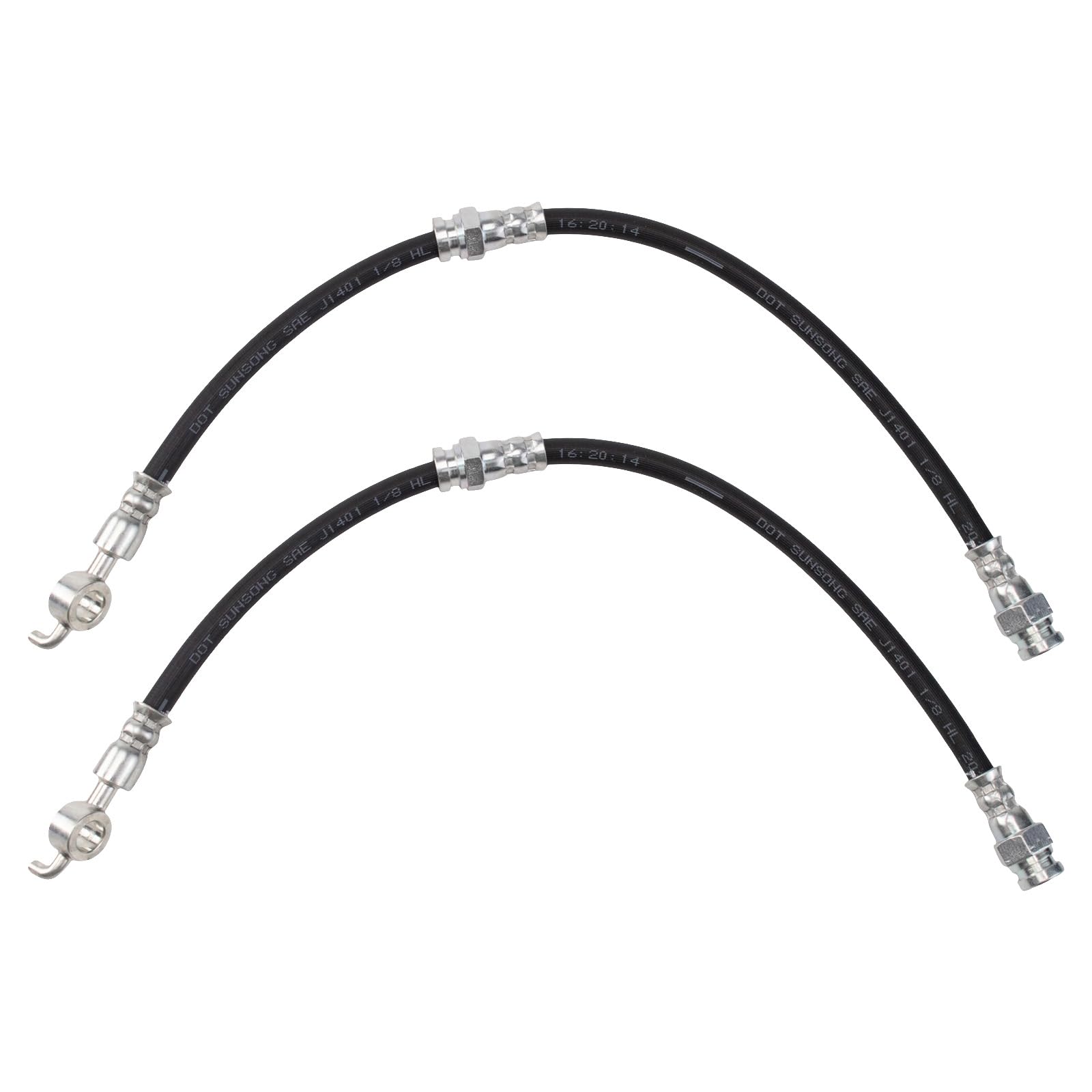 Foto 2 pulgar | Juego De Mangueras De Freno Trq Front Compatible Con Mazda 323 626 Mx-3 Mx-6 Protege - Venta Internacional.