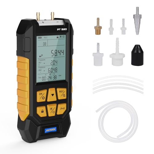 Foto 2 pulgar | Medidor De Presión De Gas Autool Manómetro Hvac -100 A 200 Kpa - Venta Internacional.