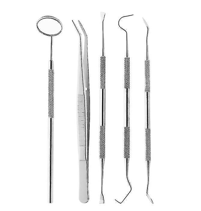 Foto 3 pulgar | Juego De Herramientas Dentales Con Sonda De Doble Cabezal Para Dentista De Acero Inoxidable - Venta Internacional.