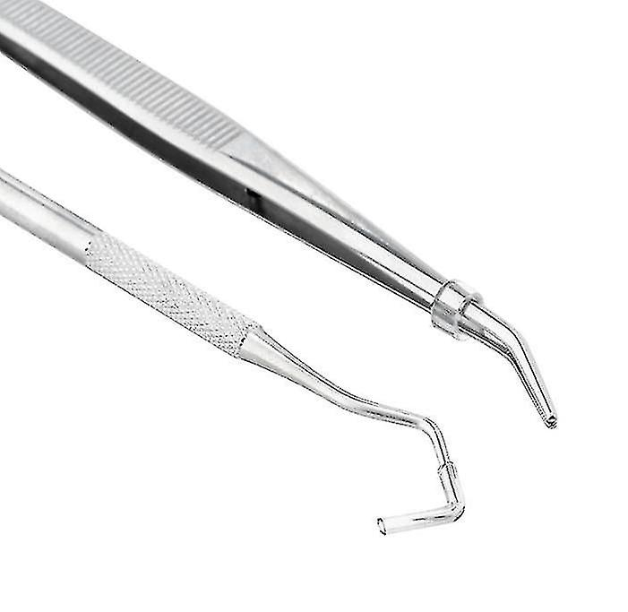 Foto 5 pulgar | Juego De Herramientas Dentales Con Sonda De Doble Cabezal Para Dentista De Acero Inoxidable - Venta Internacional.