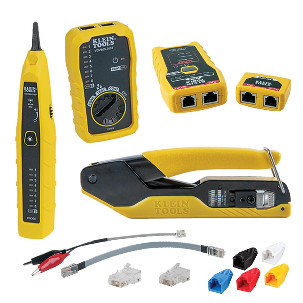 Foto 2 pulgar | Kit De Comprobador De Cables Y Alambres Vdv Lan Klein Tools 80085  6 Piezas - Venta Internacional.