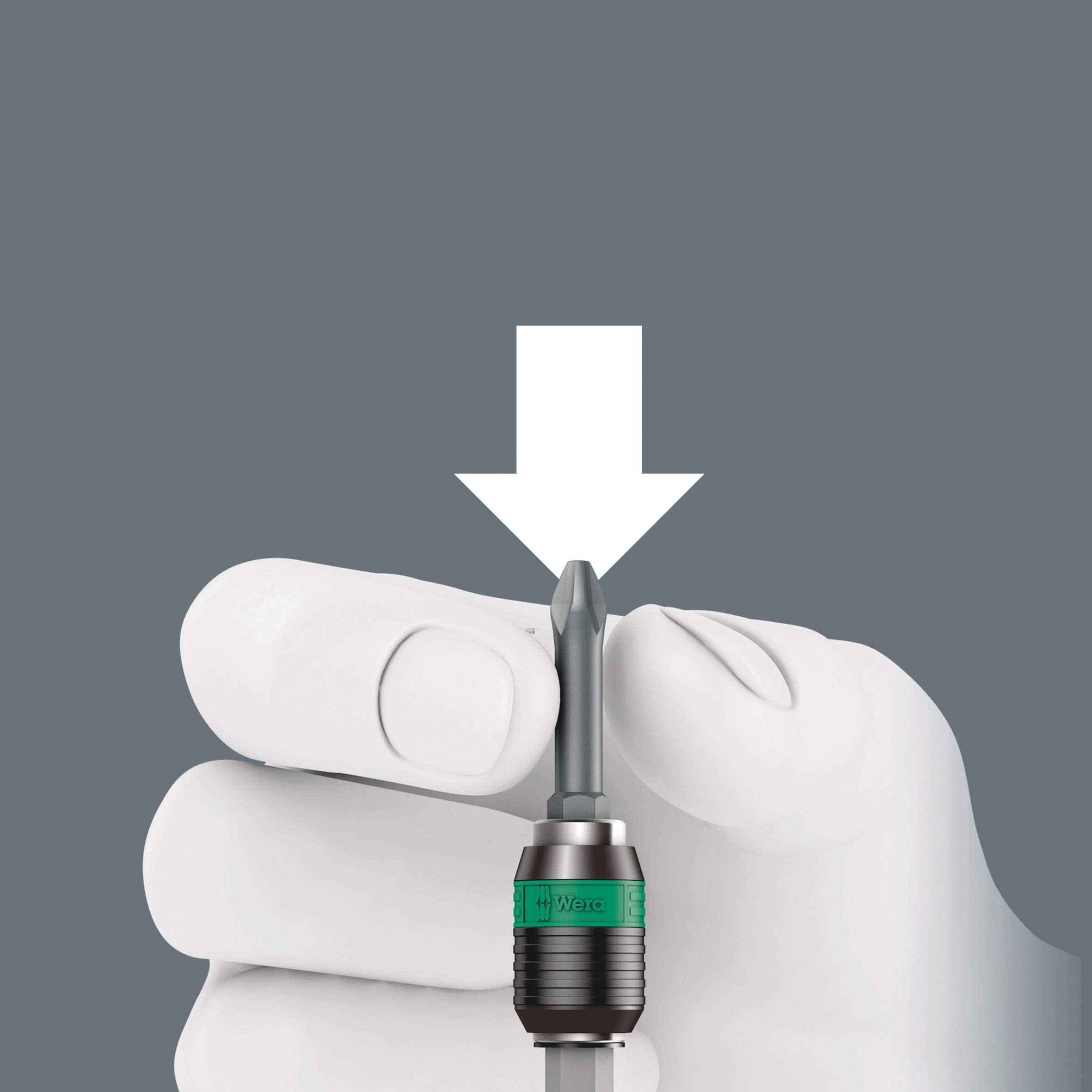 Foto 8 pulgar | Destornillador Bitholding Wera 05051493001-838 Ra-r M Con Trinquete 123 5 Mm - Venta Internacional.