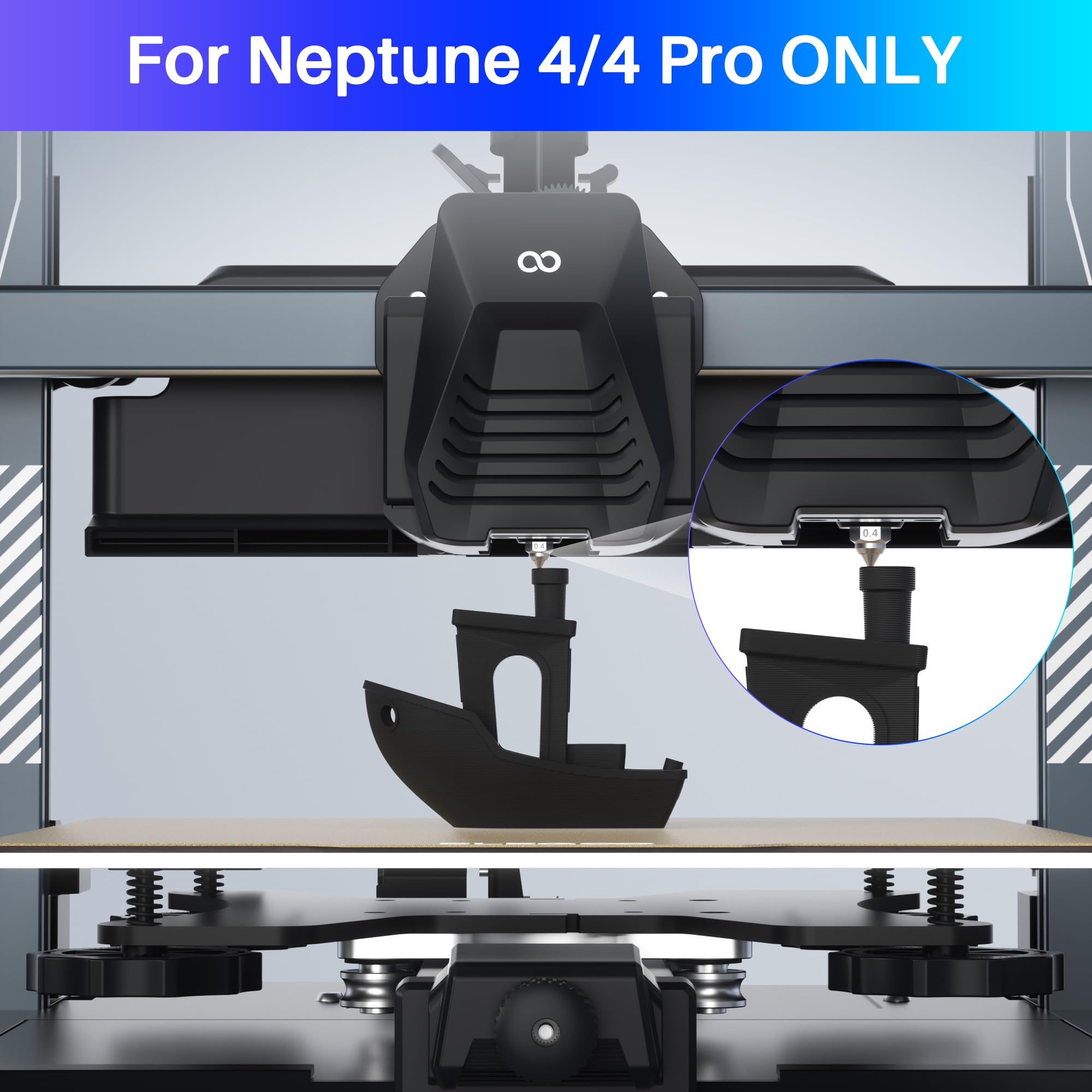 Foto 7 pulgar | Boquillas De Impresora 3d Elegoo Neptune 4/neptune 4 Pro 0.4/0.6/0.8 Mm - Venta Internacional.