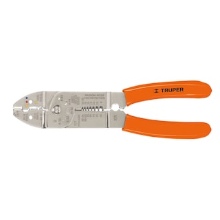 Foto 1 | Pinza Pelacables 9p Truper color Anaranjado 7 Medidas 4 Mordazas