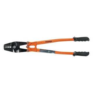 Foto 1 | Suajadora para Casquillos Truper SUCA-24 color Naranja 24 Pulgadas con Cortador de Cable