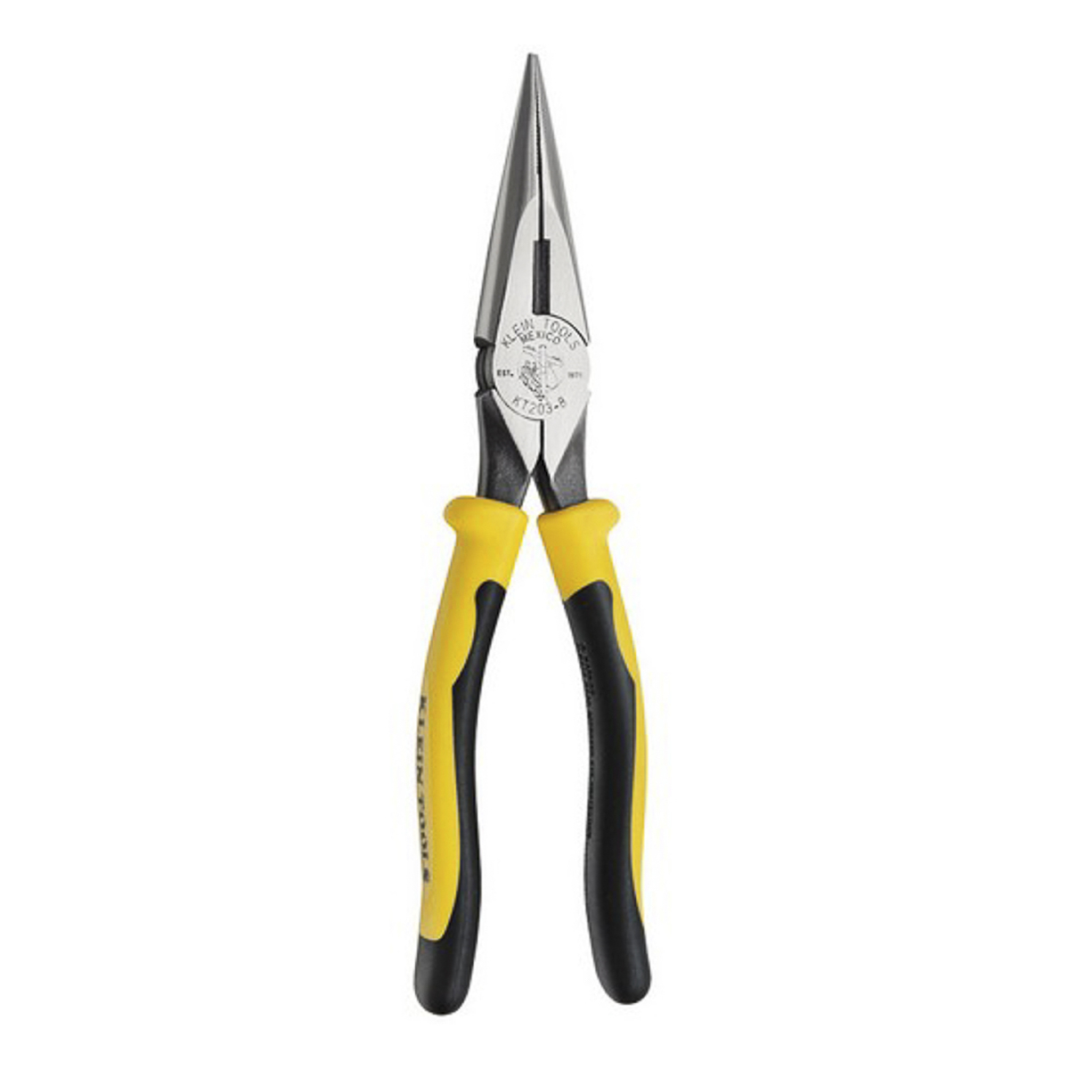 Pinza Electricista Klein 8.5/8” Punta Cónica Corte Lateral