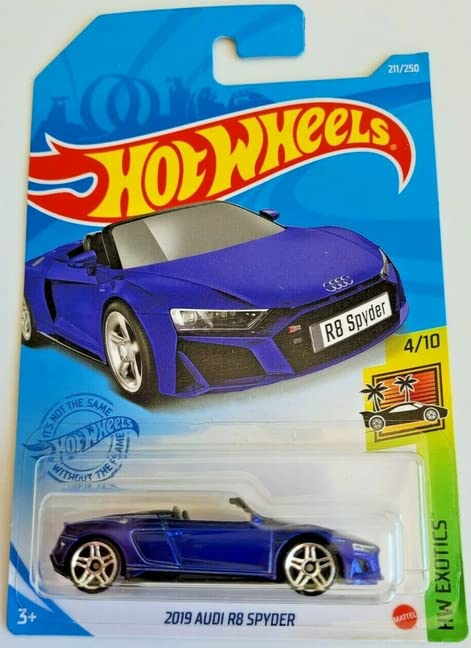 Foto 2 pulgar | Audi R8 Spyder Hw Exotics 2019 Diecast Hot Wheels 4/10 1:64 - Venta Internacional.