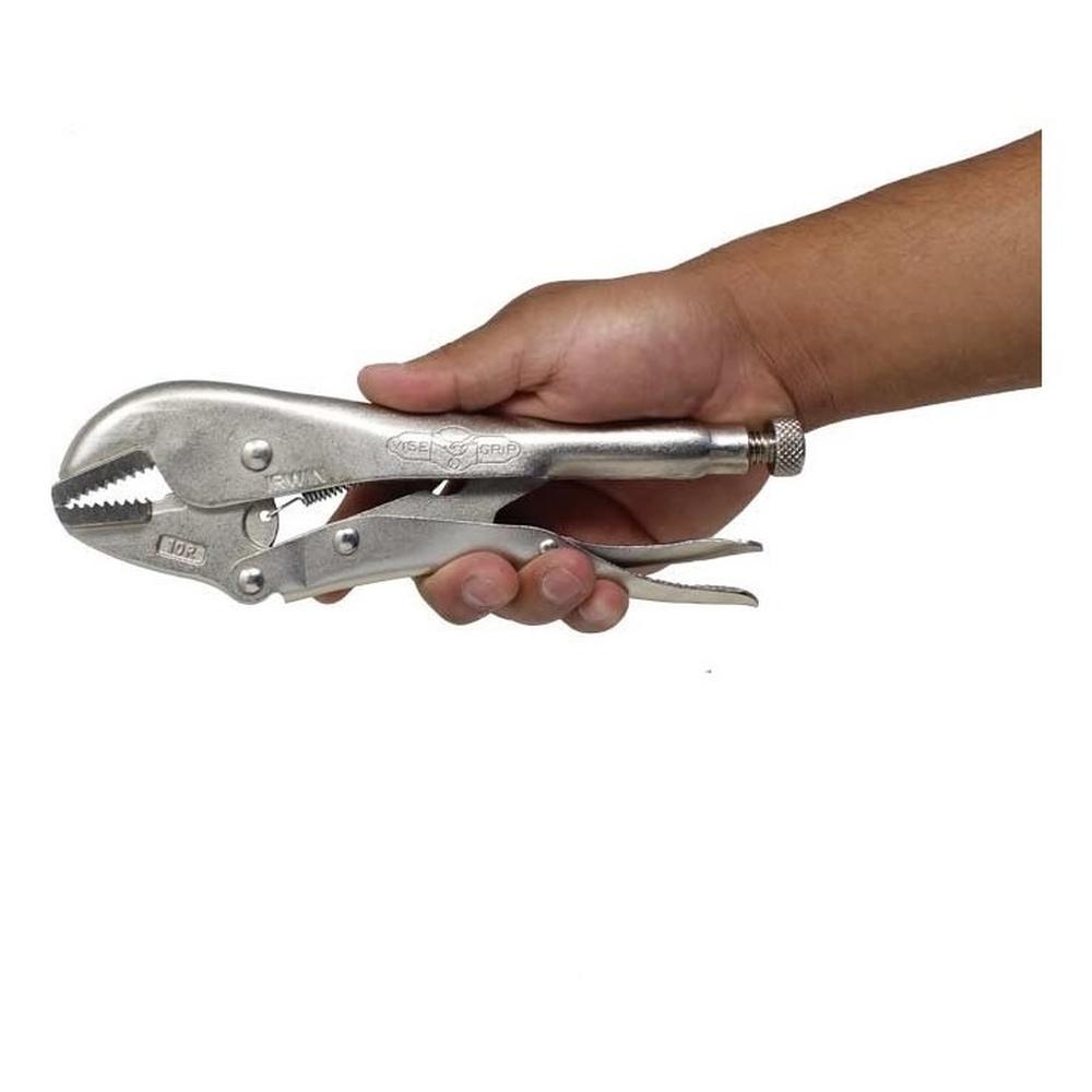 Foto 4 pulgar | Pinza Presión Vise Grip 10r Quijada Recta 10 Irwin 102l3 - Pack de 5