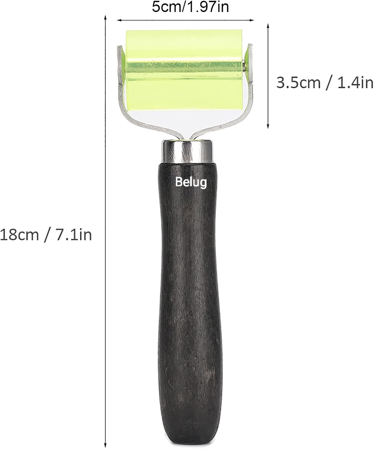 Foto 5 pulgar | Rodillo De Presión Para Instalar Insonorizante Automotriz Negro Verde