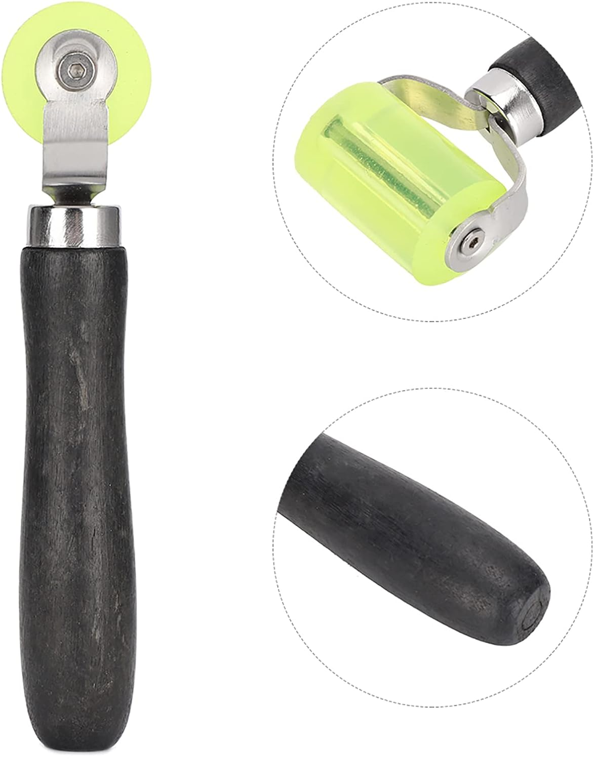 Foto 7 pulgar | Rodillo De Presión Para Instalar Insonorizante Automotriz Negro Verde