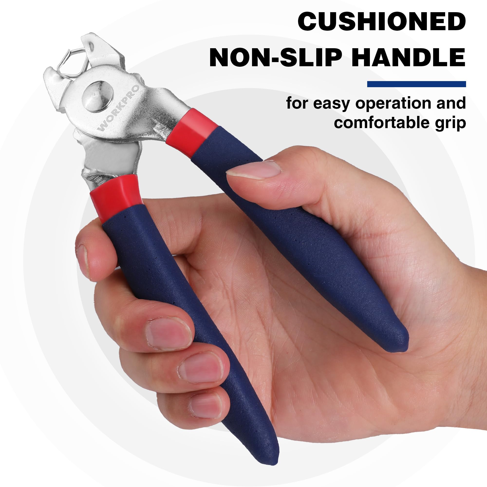 Foto 6 pulgar | Alicates Doblados Workpro Con 500 Anillos - Venta Internacional.