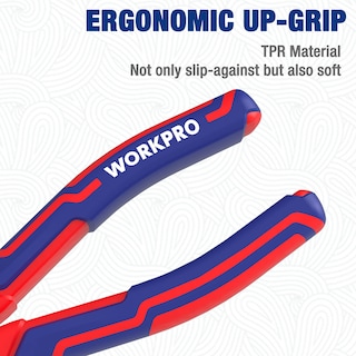 Foto 4 | Alicates De Punta Fina Workpro Premium De 15 Cm Con Cortador De Alambre - Venta Internacional.