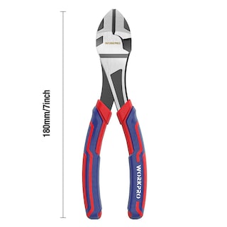 Foto 2 | Alicates Diagonales Workpro, Alambres De Corte De Acero Crv De 7 Pulgadas - Venta Internacional.