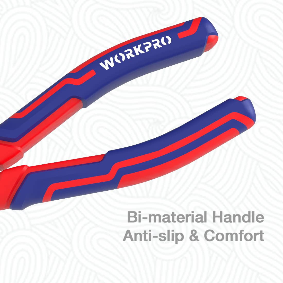 Foto 7 pulgar | Alicates Diagonales Workpro, Alambres De Corte De Acero Crv De 7 Pulgadas - Venta Internacional.