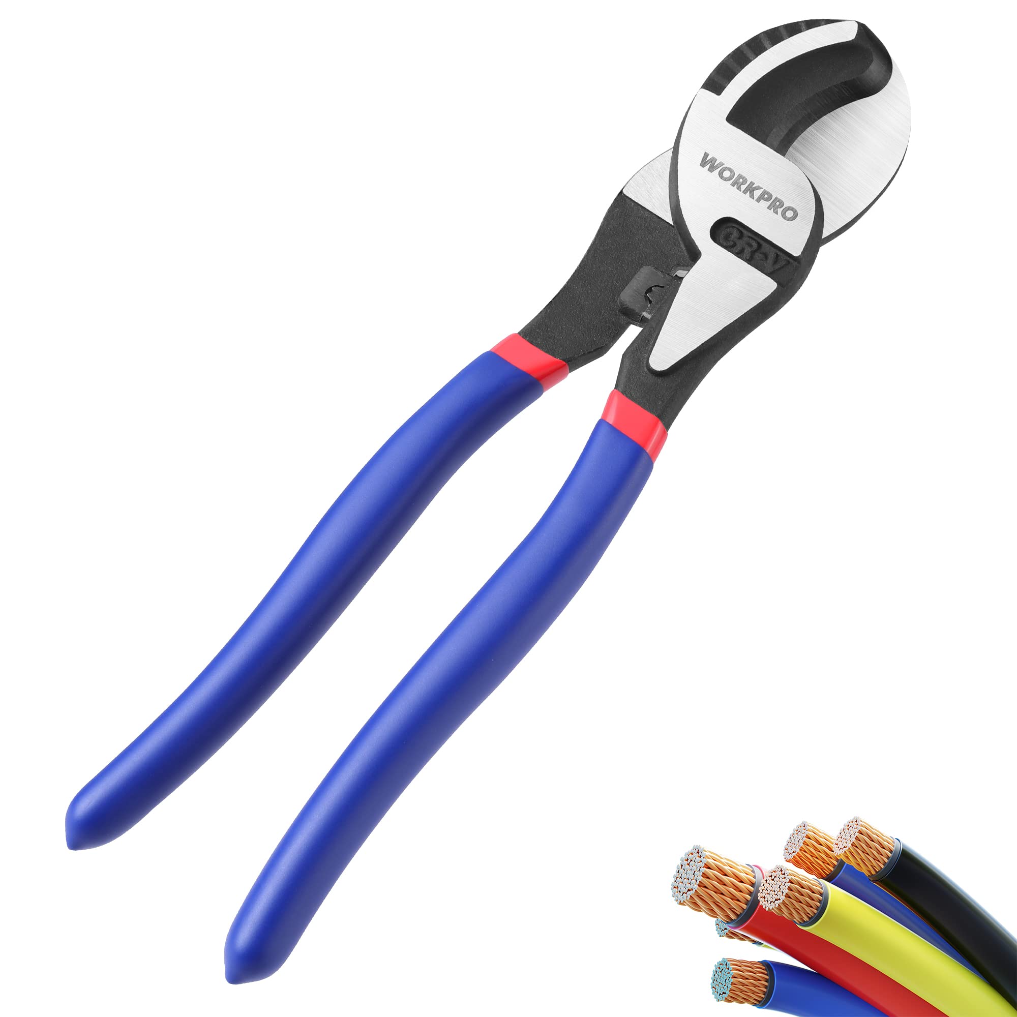 Cortador De Cables Workpro High Apalancamiento De 9-1/4 Pulgadas Para Trabajos Pesados - Venta Internacional.