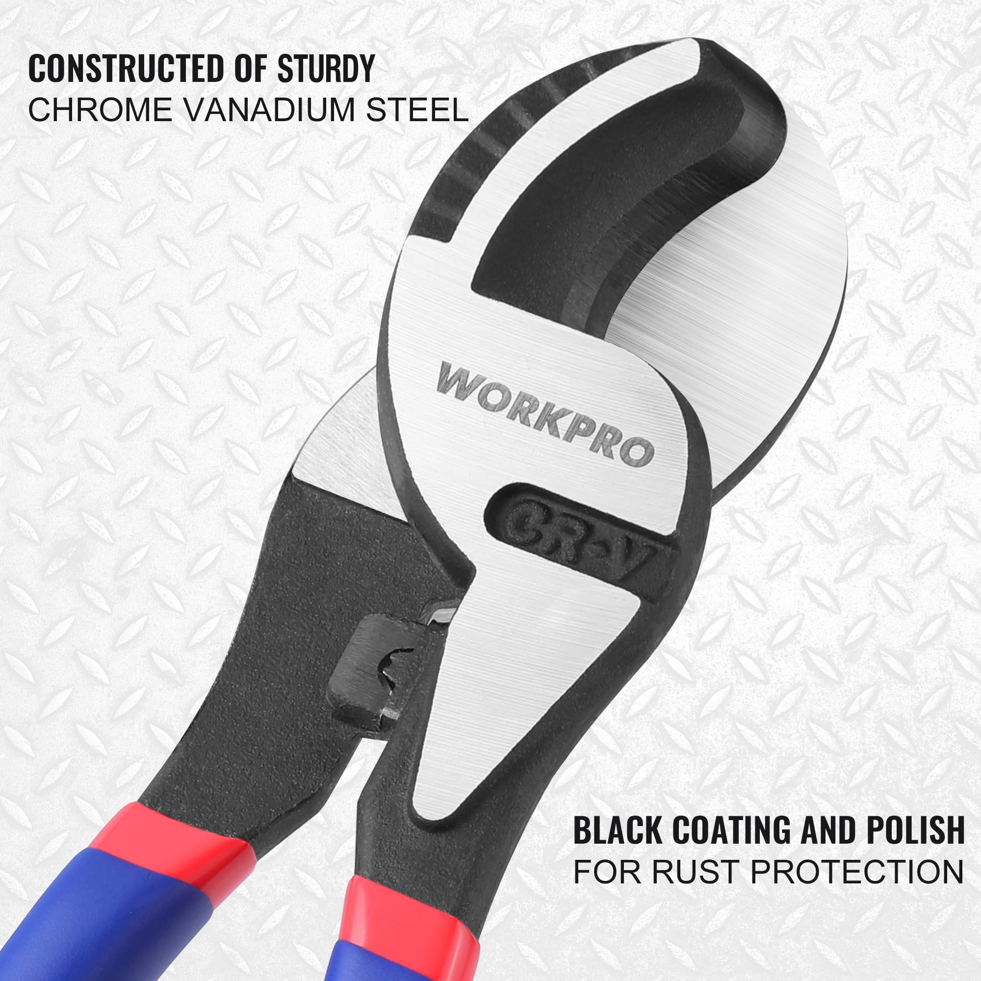 Foto 5 pulgar | Cortador De Cables Workpro High Apalancamiento De 9-1/4 Pulgadas Para Trabajos Pesados - Venta Internacional.
