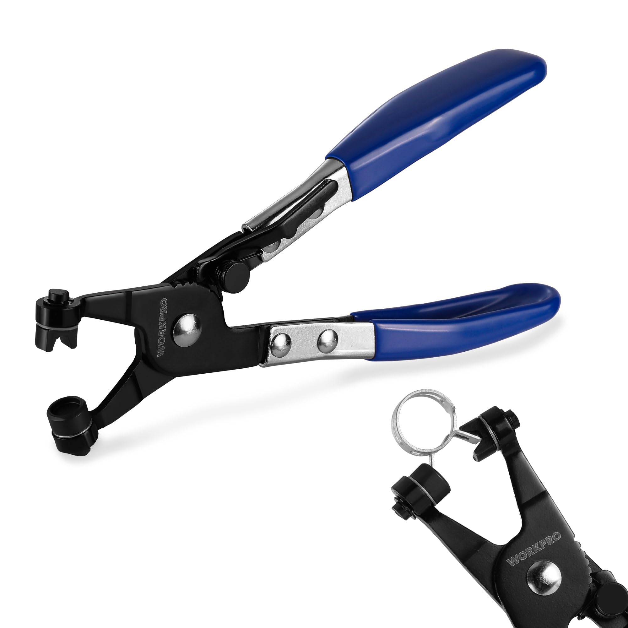 Foto 1 | Pinzas Para Mangueras Workpro Con Banda Plana Giratoria - Venta Internacional.
