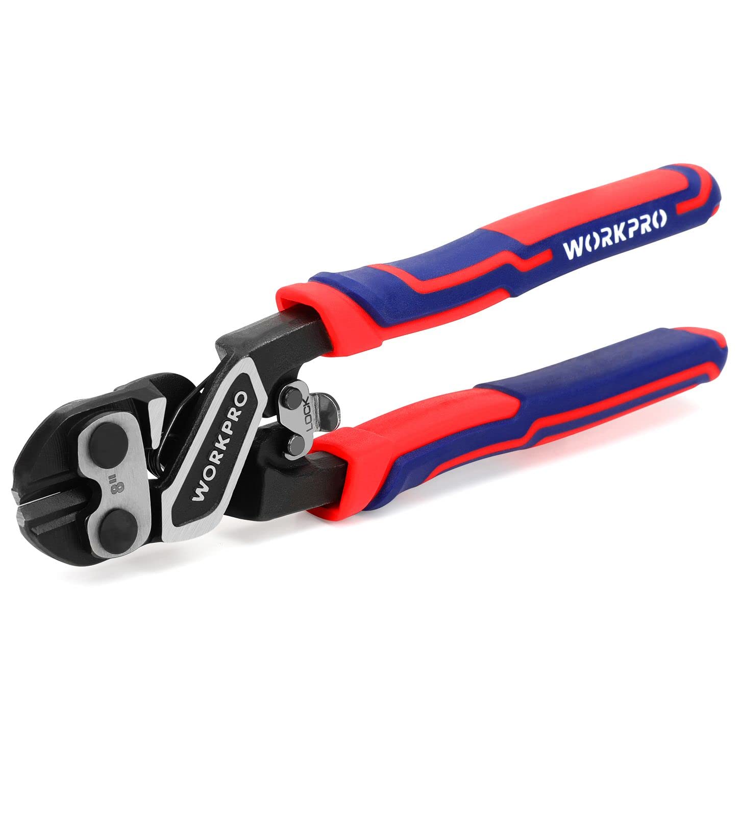 Foto 2 pulgar | Cortador De Pernos Workpro 8 Mini Heavy Duty Con Mango Ergonómico - Venta Internacional.