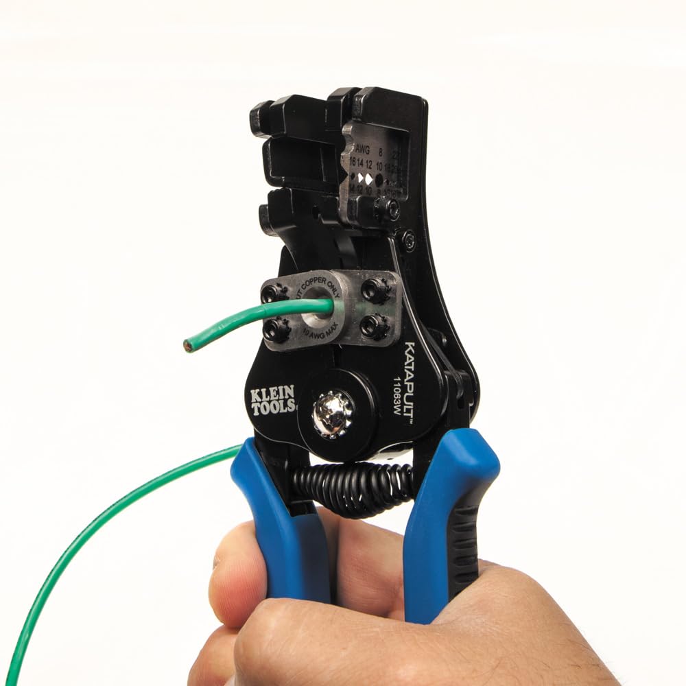 Foto 6 pulgar | Cortador De Alambre/pelacables Klein Tools 11063w Heavy Duty - Venta Internacional.