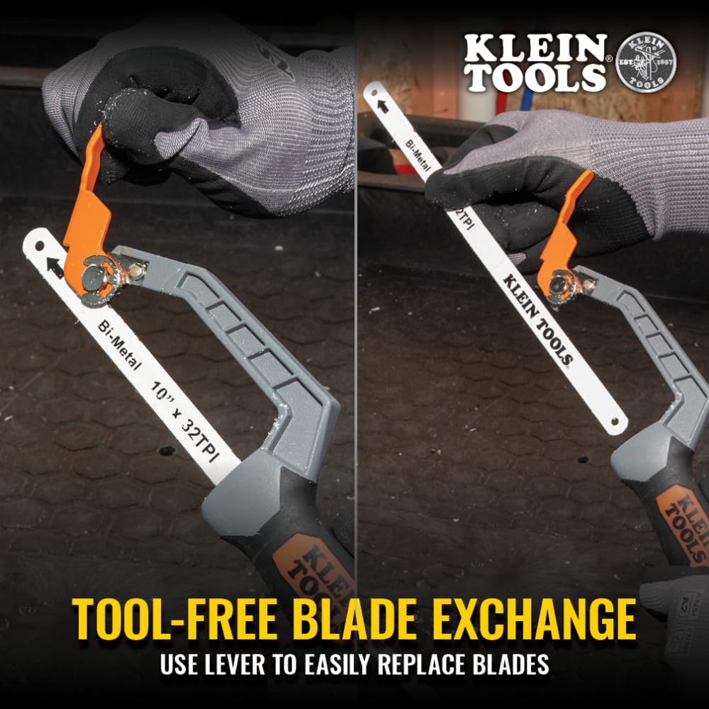 Foto 5 | Minisierra Para Metales Klein Tools 31432fc 32 Tpi 25 Cm - Venta Internacional.