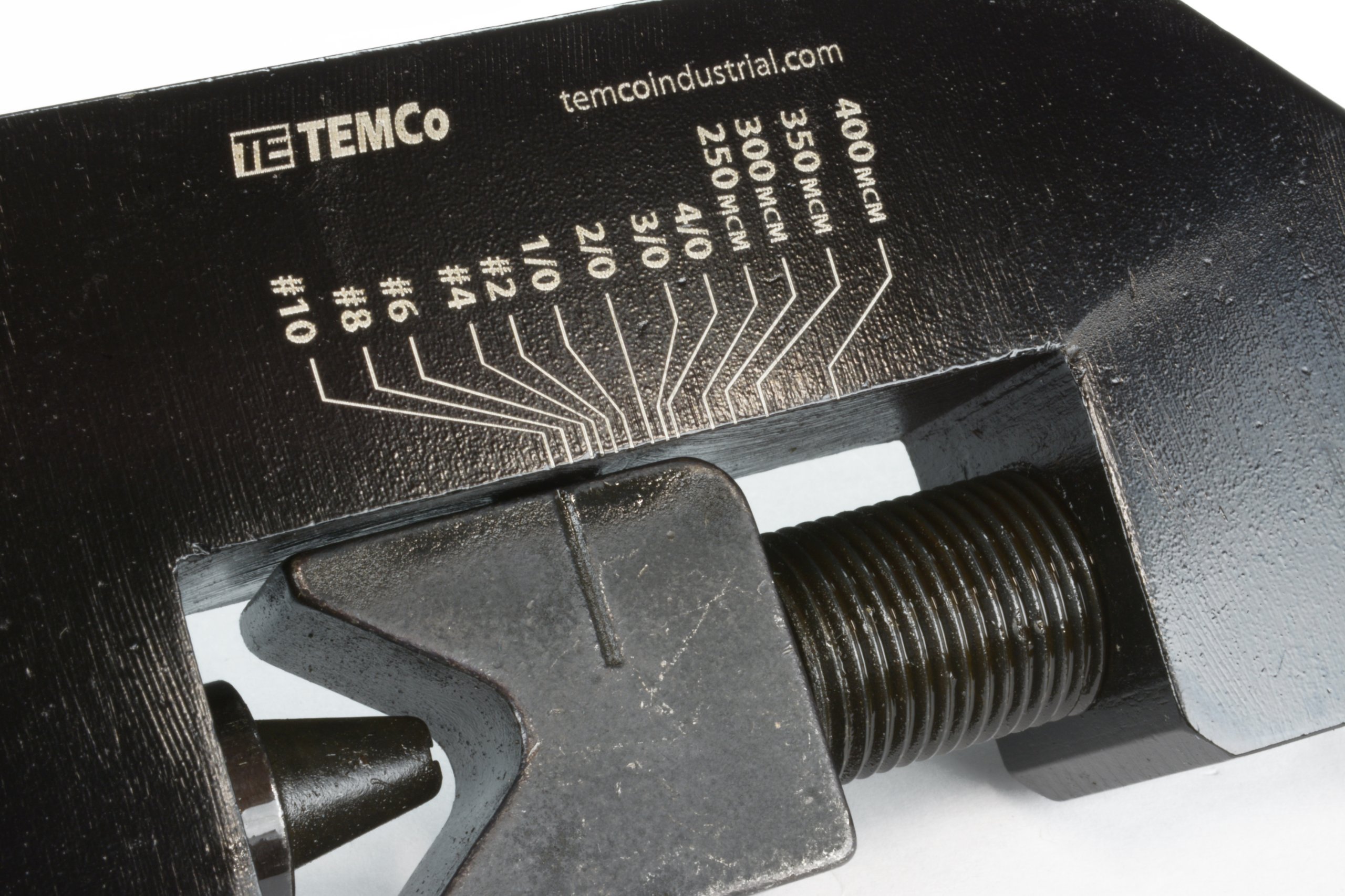 Foto 6 pulgar | Herramienta Engarzadora Temco Th0020 Para Lengüetas De Alambre De 10 Awg - 400 Mcm - Venta Internacional.