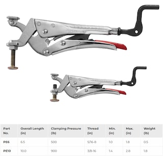 Foto 3 | Alicates De Sujeción Strong Hand Tools Expand-o Pe10 De 10 Pulgadas - Venta Internacional.