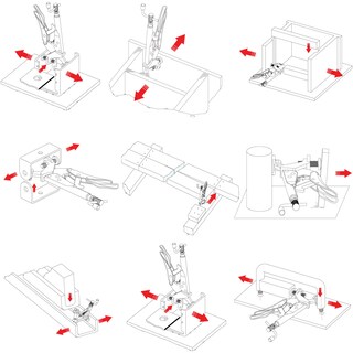 Foto 5 | Alicates De Sujeción Strong Hand Tools Expand-o Pe10 De 10 Pulgadas - Venta Internacional.