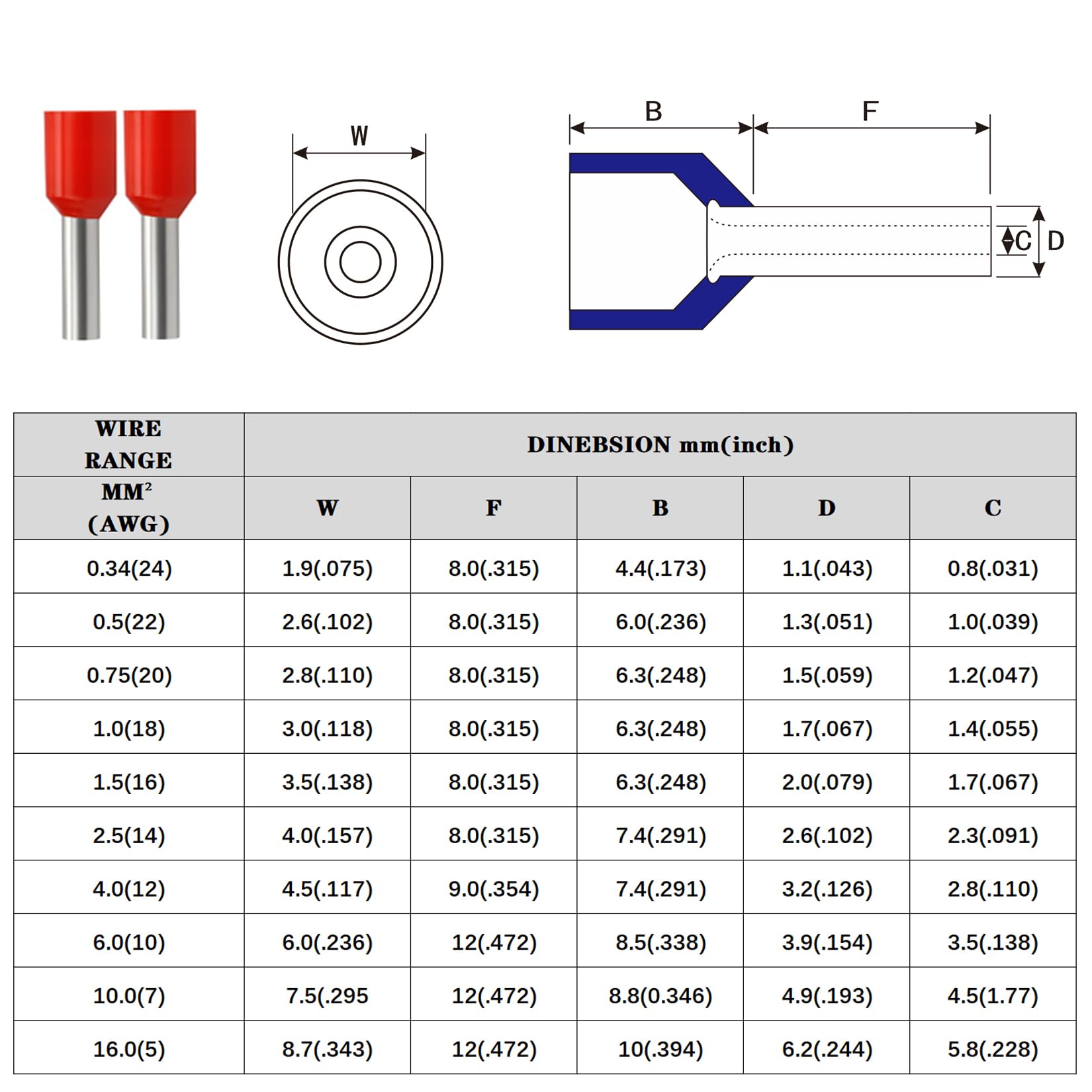 Foto 5 pulgar | Kit De Herramientas Para Engarzar Férulas Xhf 1700 Pcs Con Engarzador Hexagonal - Venta Internacional.