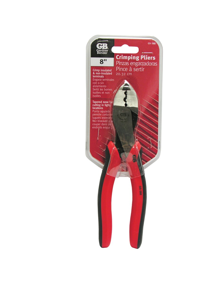 Foto 4 pulgar | Pinza Engarzadora Eléctrica Gardner Bender Gs-388 De 8 Pulgadas - Venta Internacional.